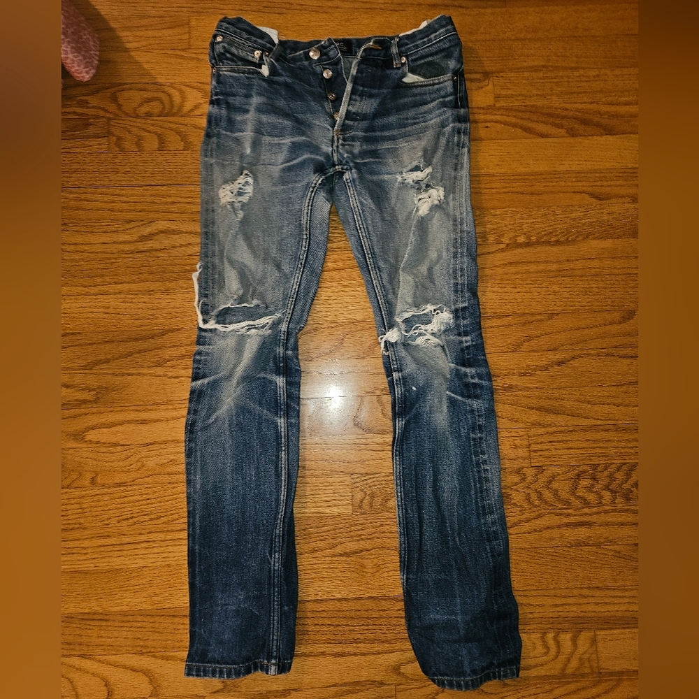 A.P.C. Classic Blue Denim Jeans